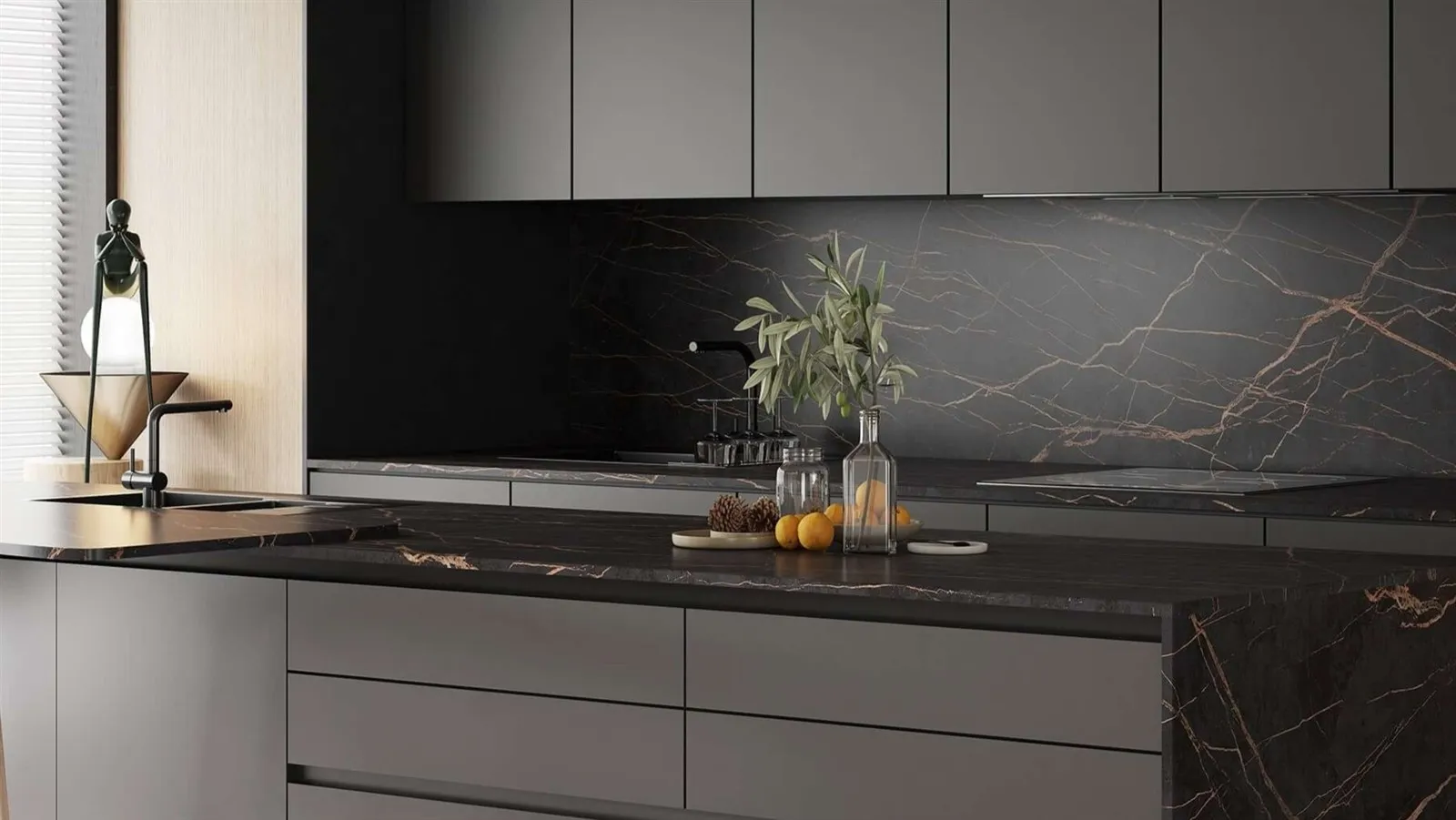 Sintered stone slabs for kitchens Sintered stone slabs for kitchens